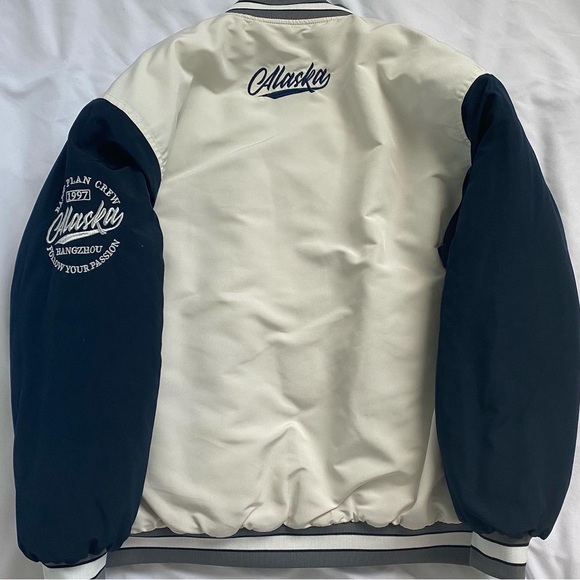 Aelfric Eden Varsity Jacket size S unisex fits like L - Picture 2 of 4